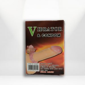 Vibrator and condom